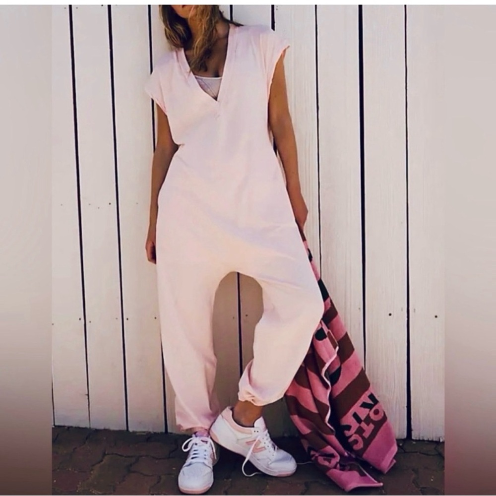 FP Movement by Free People hot shot short sleeve onesie size large nwot